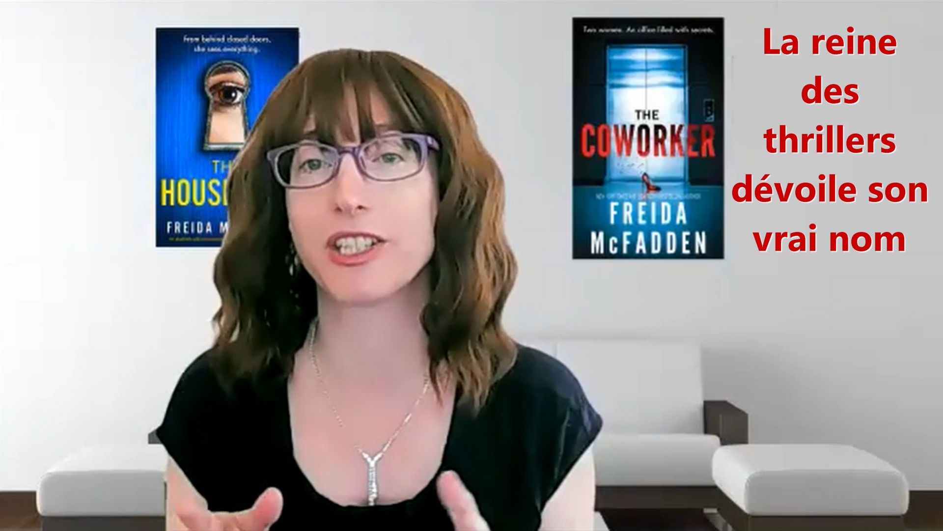 La reine des thrillers dévoile son vrai nom