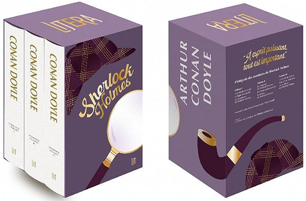 Coffret triple Sherlock Holmes